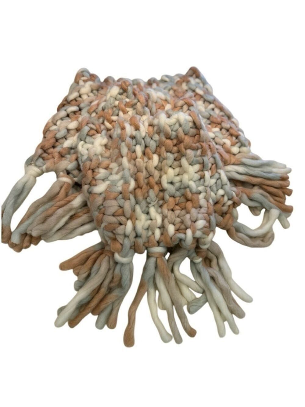 Free People Scarf Chunky Knit Oversized - Picture 2 of 10